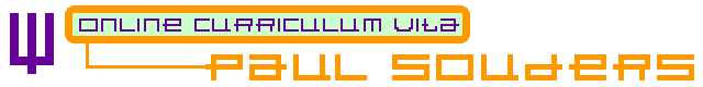 CURRICULUM VITA: PAUL SOUDERS